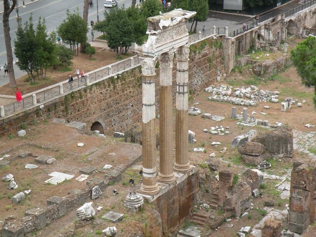  Temple de Castor et Pollux, Forum Romain